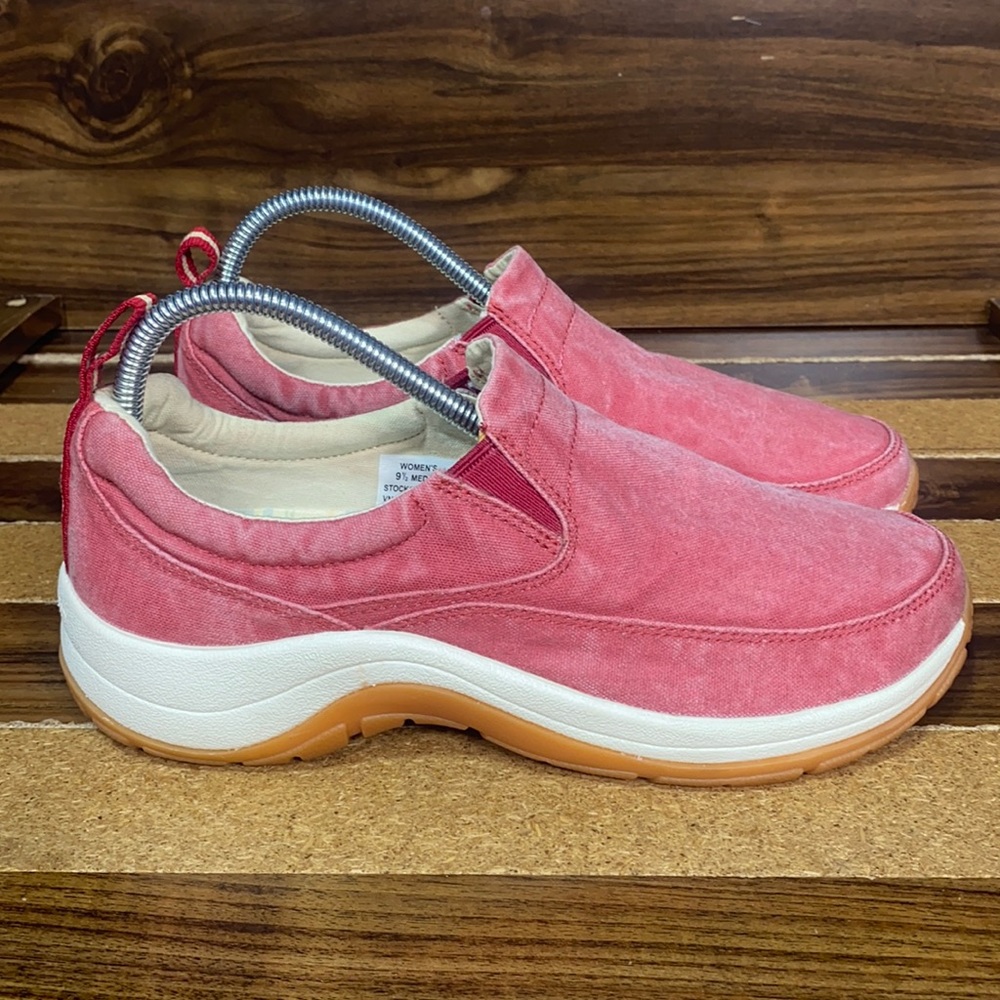 L.L. Bean Sunwashed Canvas Slip On Shoes